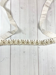 Embroidered Bridal Belt/Headband