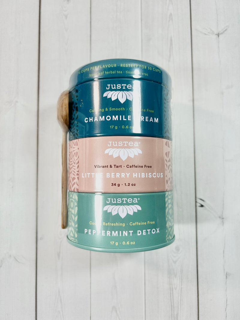 JusTea Herbal Tea Trio