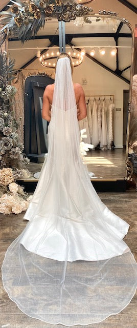 Seed Pearl Edge Veil