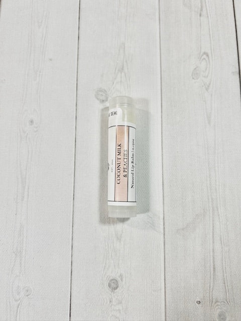 Coconut Milk and Peaches Lip Balm