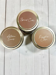 Fall Tin Candles