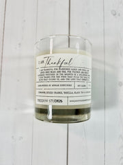 I am Thankful Candle
