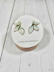 Mint Leaf Earrings