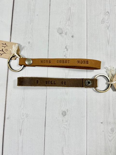 Leather Keychain