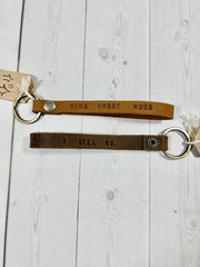 Leather Keychain