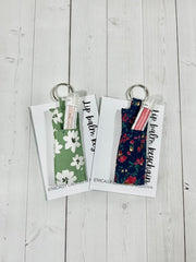 Lip Balms and Keychains