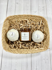 Lavender Bath Basket
