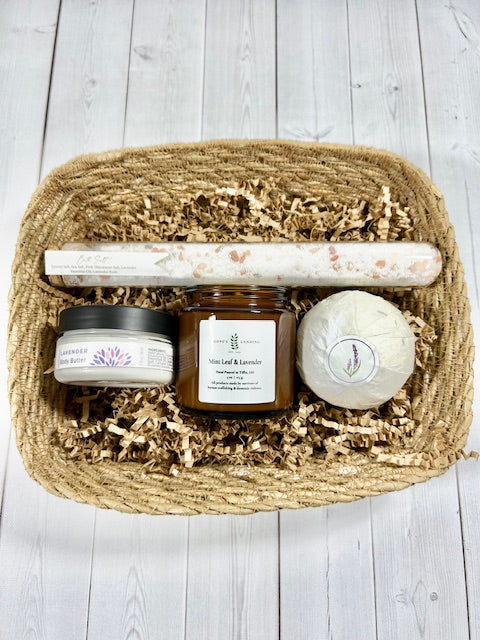 Lavender Love Basket