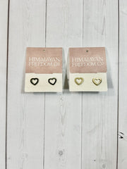 Heart Stud Earrings