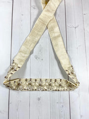 Embroidered Bridal Belt/Headband