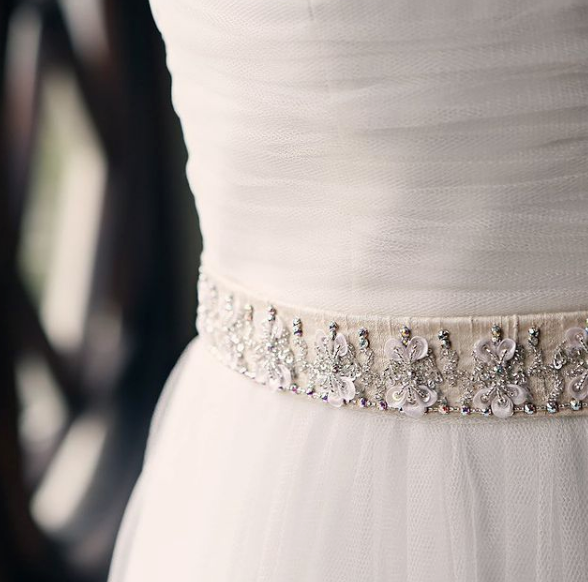 Embroidered Bridal Belt Headband Freedom Society Collective